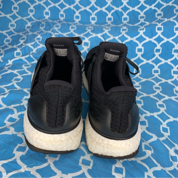 Adidas Women’s size 10 Ultraboost 4.0 core black triple white low top dna wmns - Picture 5 of 11